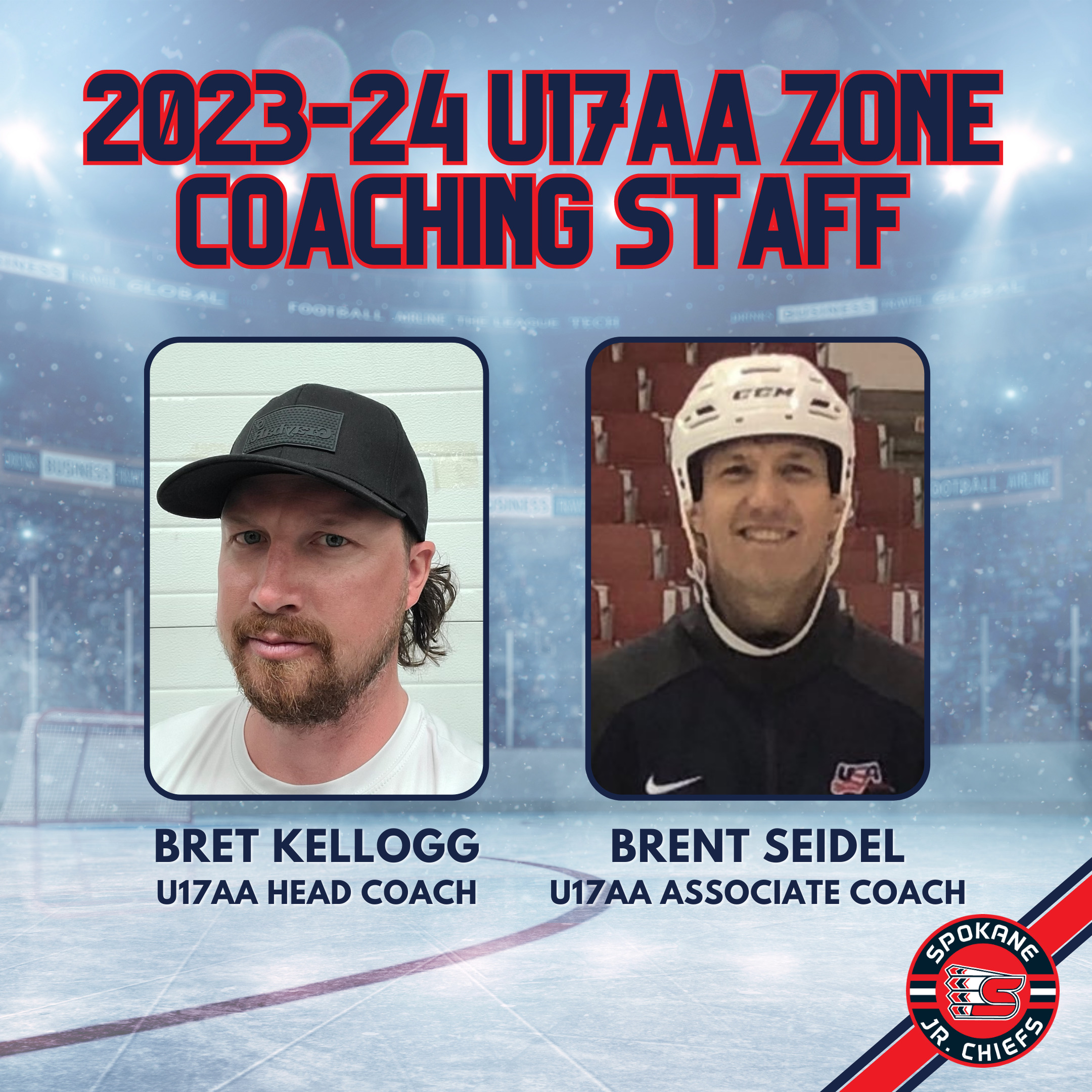2023-24 U17AA Zone Coaching Announcement - Spokane Jr. Chiefs